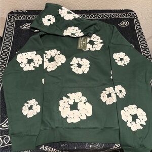Denim Tears Green Hoodie and sweatpants size M
